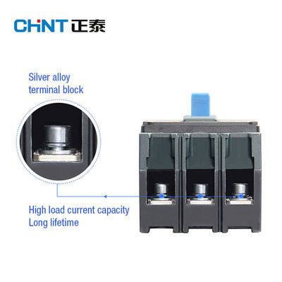 Chint NXM formte Fall-Leistungsschalter 3 Polen 4 Pole NXM-63 125S 250S 400S 630S 380V 415V Icu bis zu 50kA