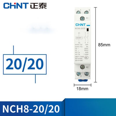 Modulare 1 3 4 2 Pole Wechselstrom-Kontaktgeber, Haupt-Wechselstrom-Kontaktgeber 20A 25A 40A 63A 230V/400V Iec 61095