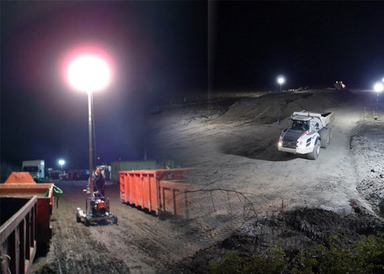 Sun Series 1200W Stativ LED Ballonlicht 40000-48000 Lumen